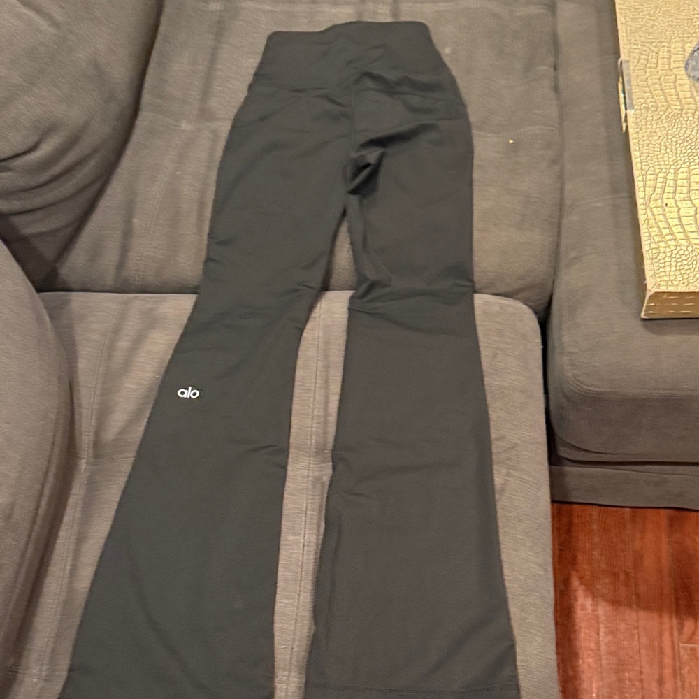 ALO  Black Flared Leggings